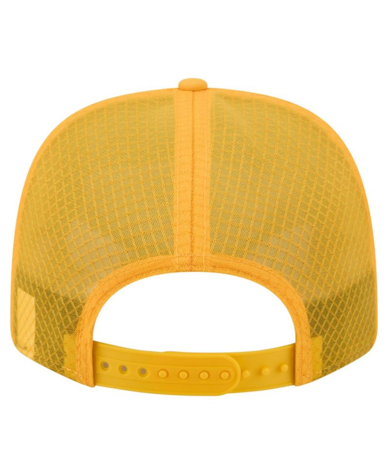 Men's Gold Green Bay Packers Micro Badge 9SEVENTY Adjustable Hat