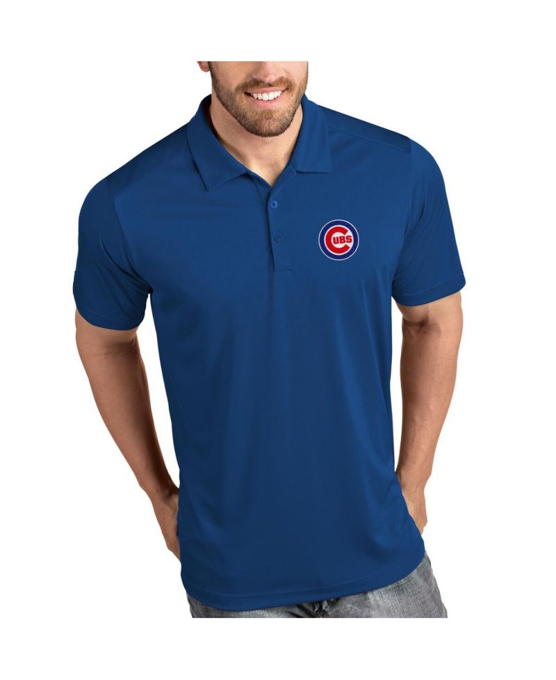 Men's Royal Chicago Cubs Tribute Polo