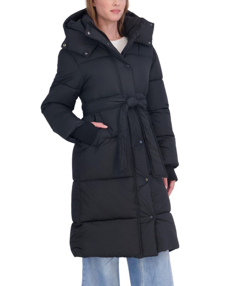 Women's Long Hooded Puffer Coat