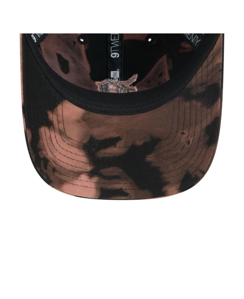 Men's Black Detroit Tigers Bleach Wash 9TWENTY Adjustable Hat