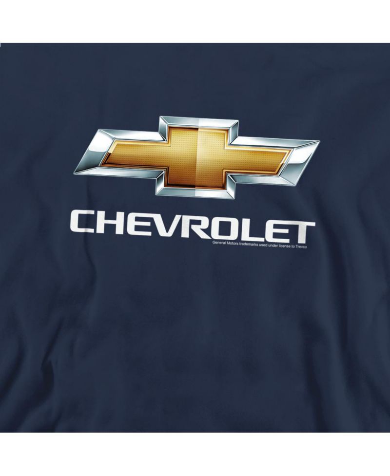 Big & Tall Chevrolet Chevy Bowtie Stacked Crewneck Sweatshirt