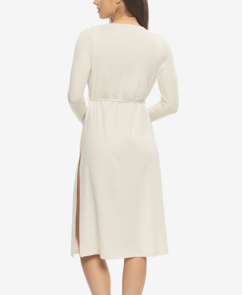 Women's Lena Modal Linen Cardigan Robe Style 910226