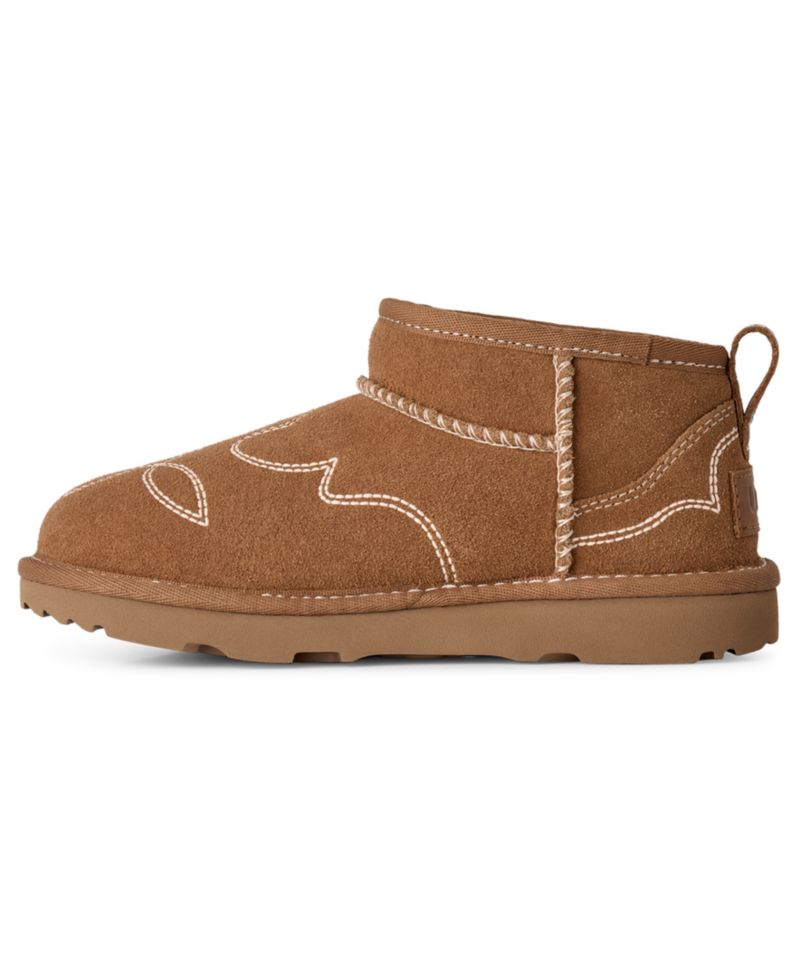 Kids Classic Ultra Mini Western Round Toe Booties