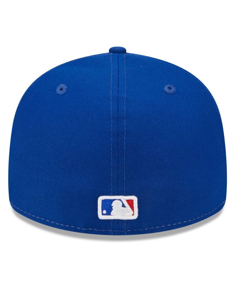Men's White and Royal Atlanta Braves 2023 City Connect Low Profile 59FIFTY Fitted Hat