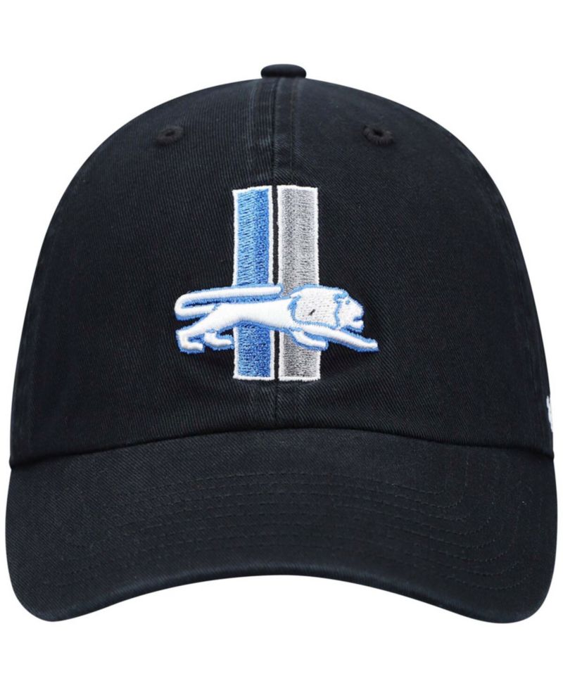 Men's Black Detroit Lions Clean Up Legacy Adjustable Hat