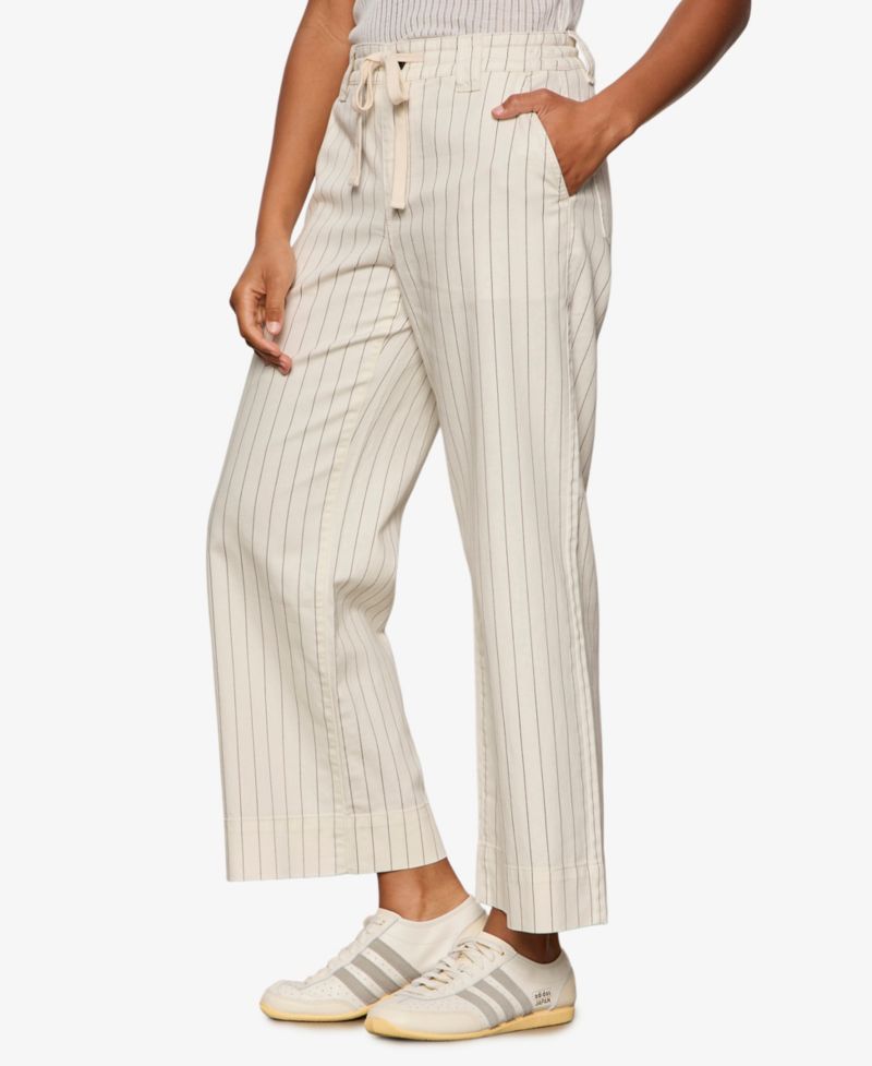 Petite Lily Wide-Leg Cropped Pants