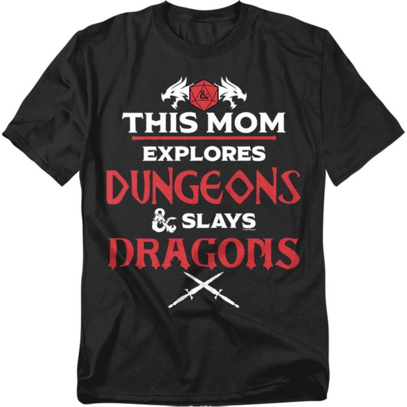 Men's Dungeons Dragons Mother's Day Slay Dragons T-Shirt
