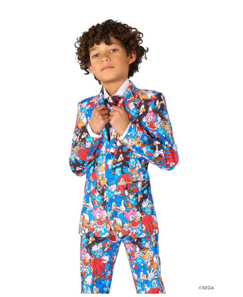 Little Boys Sonic Suit