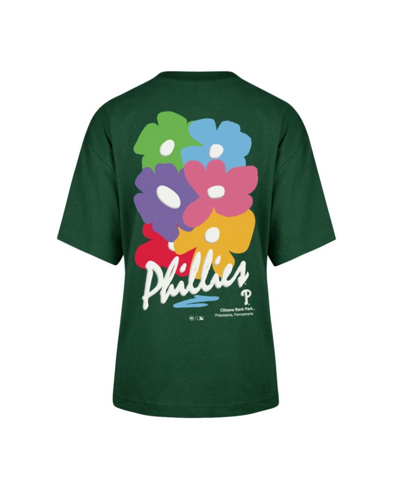 Men's and Women's Dark Green Philadelphia Phillies Gallery Foundation T-Shirt