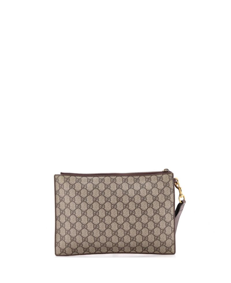Courrier GG Coated Canvas Applique Pouch
