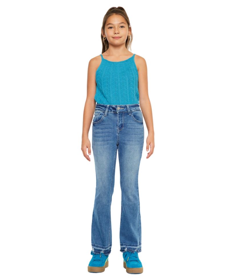 Big Girls Bibi High Rise Crop Bootcut Jeans