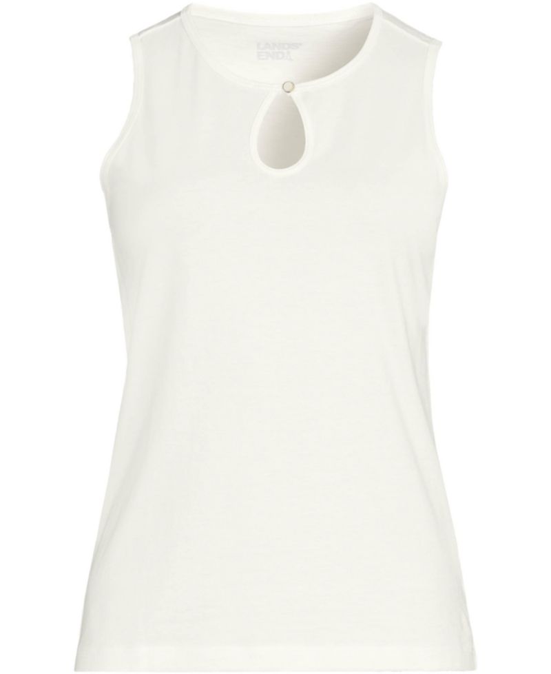 Women's Supima Keyhole Tank