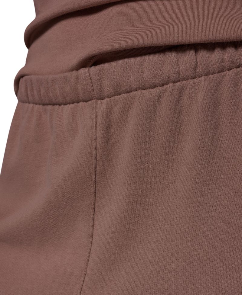 Women's French Terry Wide-Leg Mid-Rise Pants
