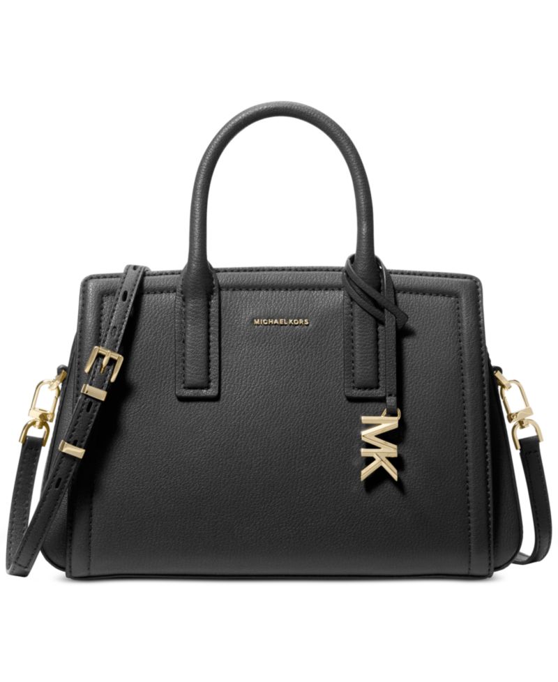 Michael Kors Laila Small Leather Satchel Bag