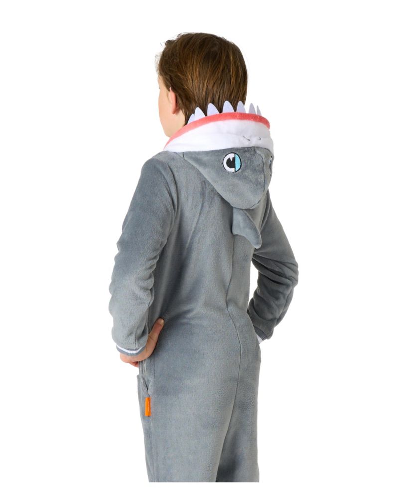 Little and Big Boys Shark Onesie