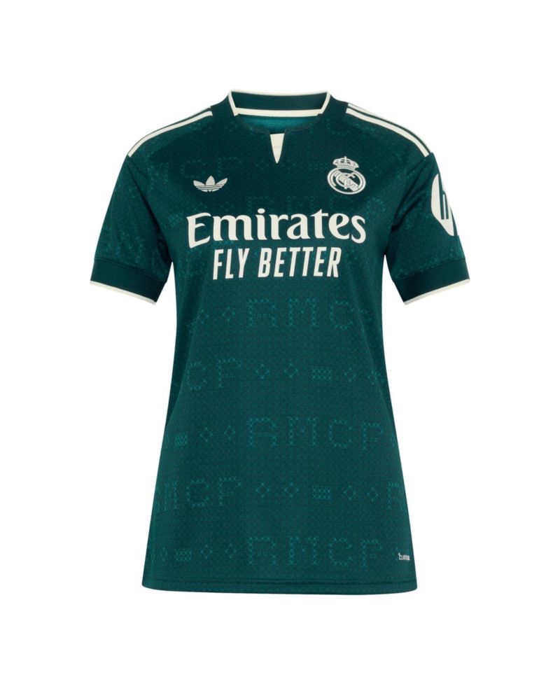 Women's Kylian Mbapp&eacute; Green Real Madrid 2026/27 Away Replica Jersey