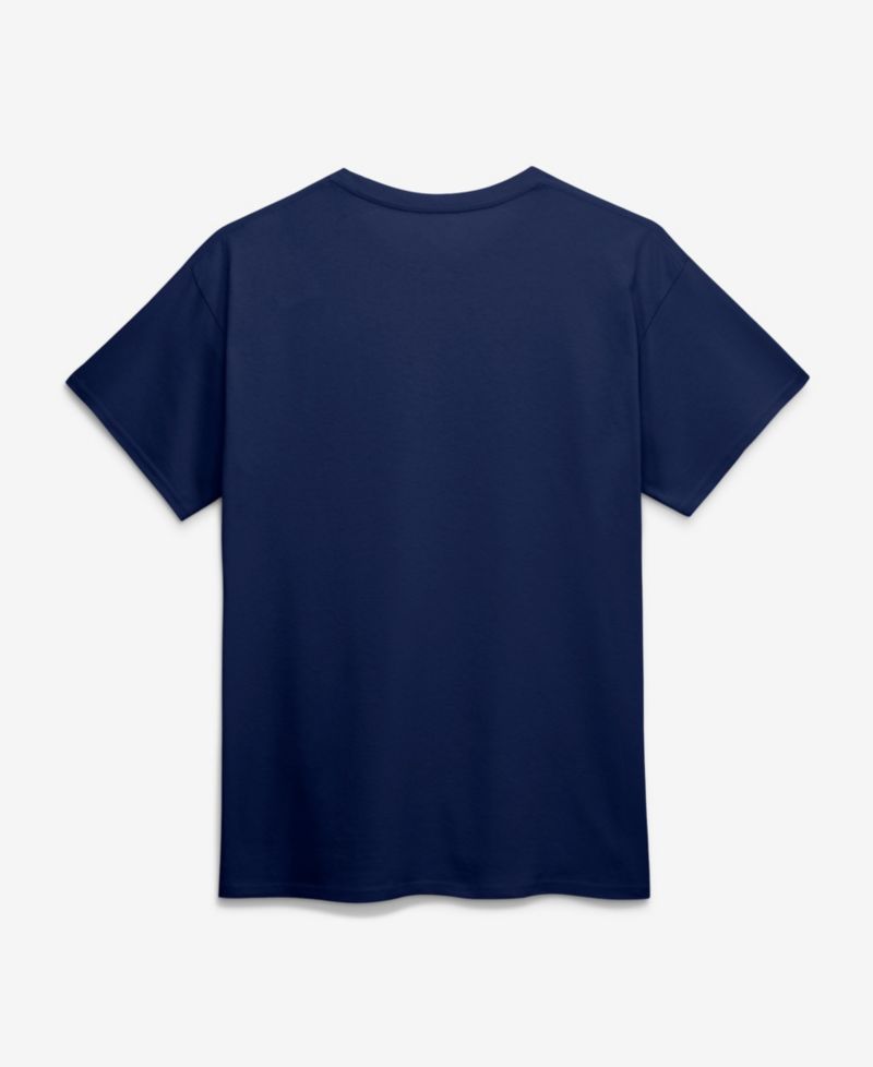 Men's Navy Los Angeles Angels Logo T-Shirt