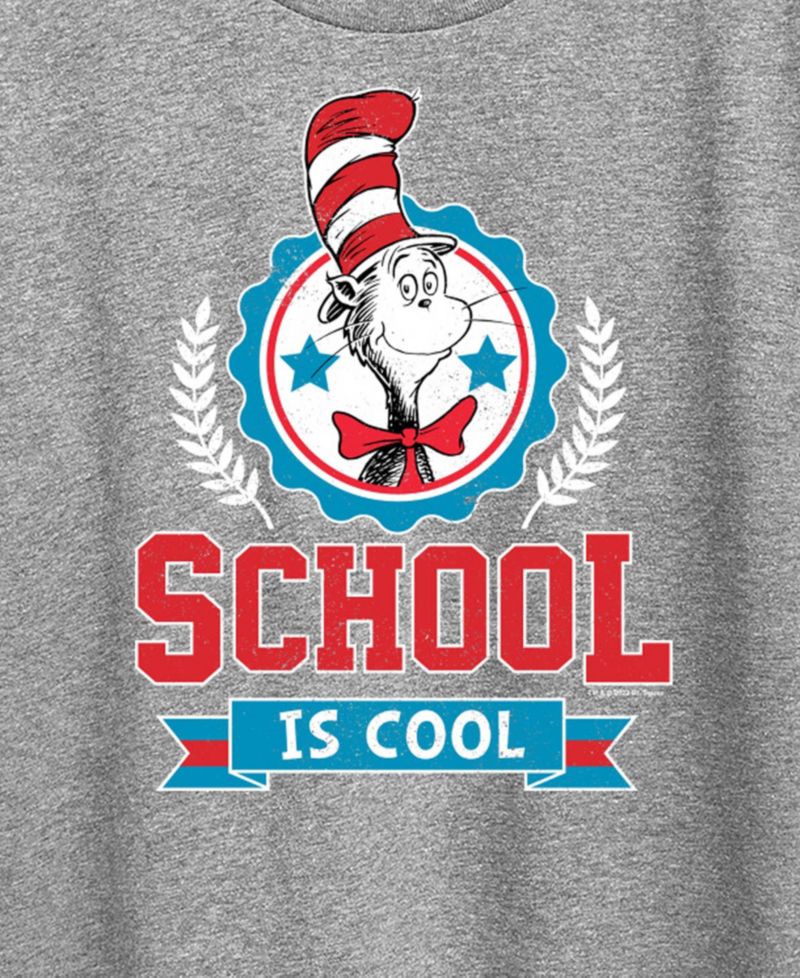 Plus Size Dr. Seuss School Is Cool Cat in the Hat Graphic T-Shirt