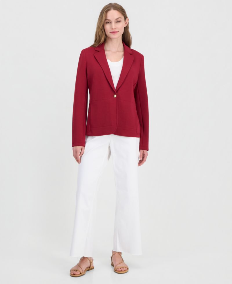 Women's Single-Button Blazer