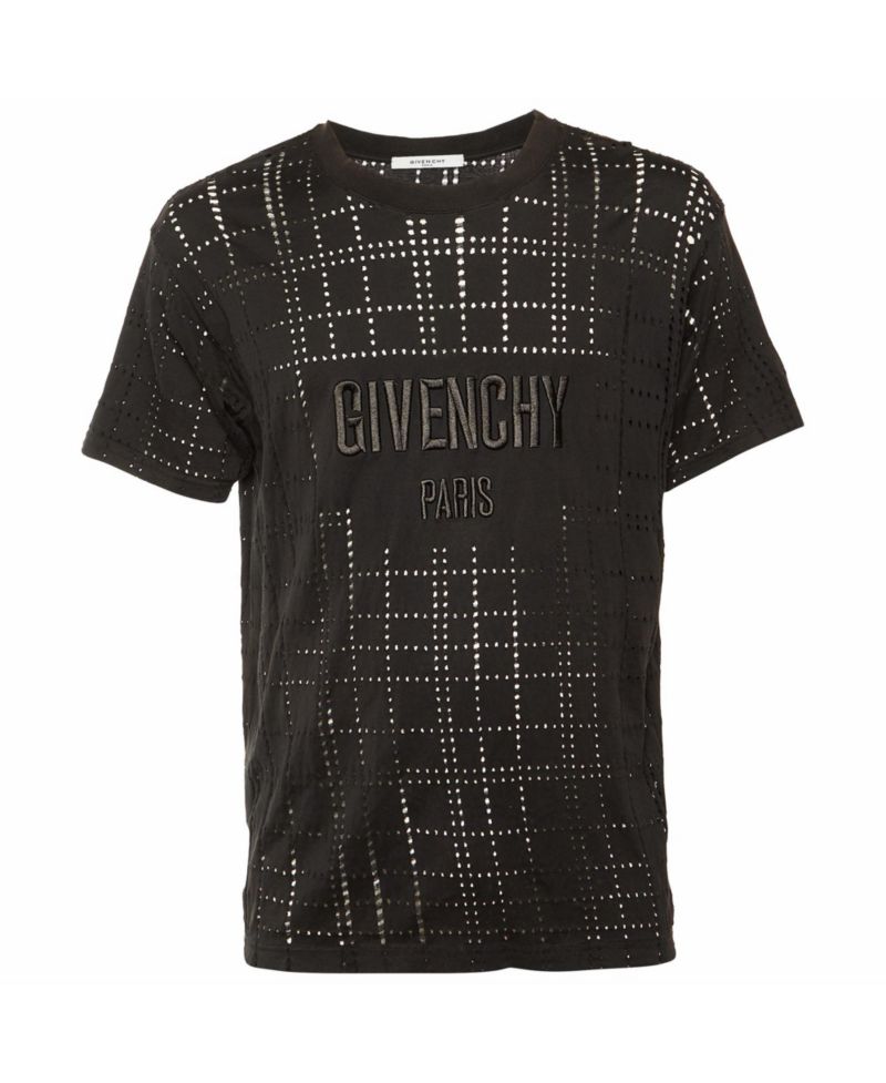 Women's Perforated Grid Logo T-Shirt