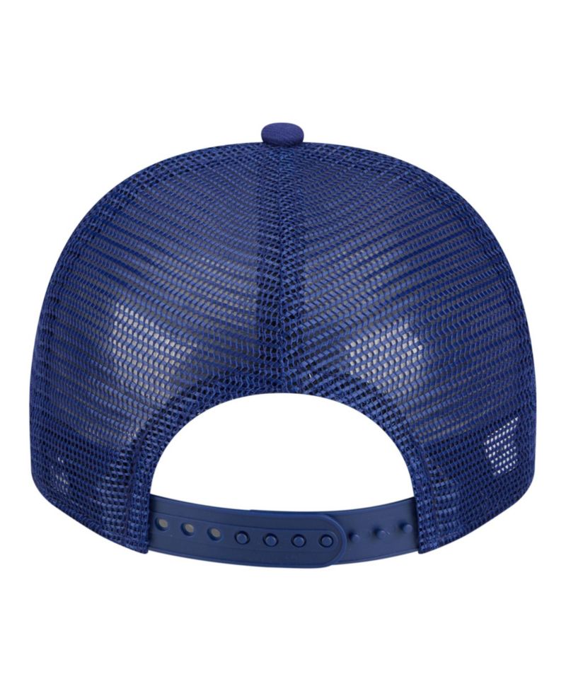 Big Boys and Girls Royal Los Angeles Dodgers Logo Fade A-Frame 9FIFTY Snapback Hat