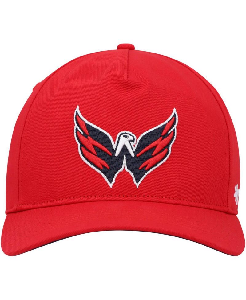 Men's Red Washington Capitals Primary Hitch Snapback Hat