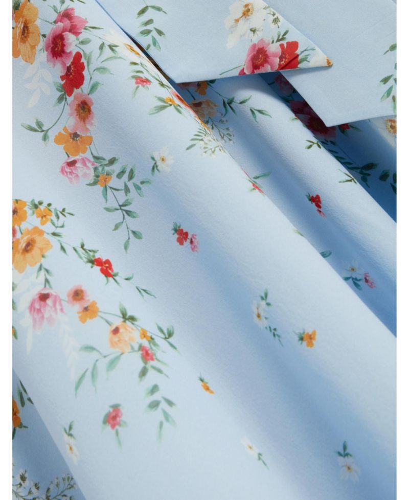 Liberty Silk Midi Dress