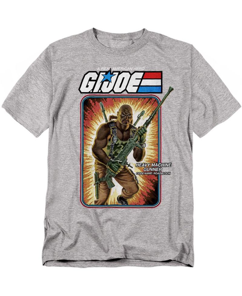 Men's G.I. Joe Roadblock Card T-Shirt