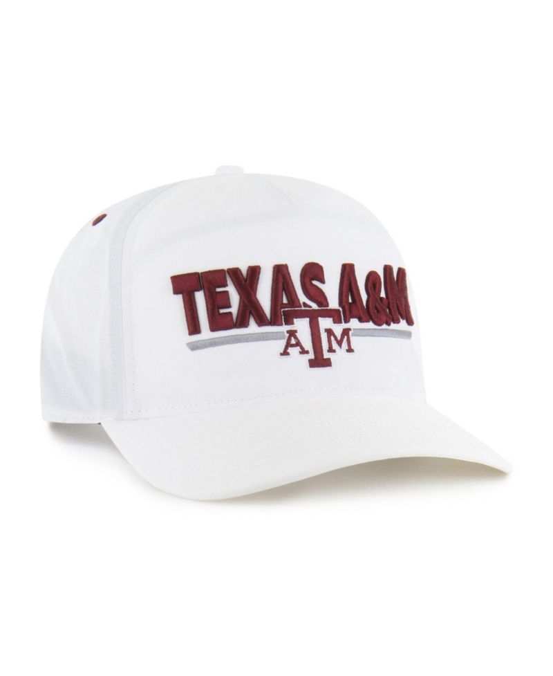 Men's and Women's '47 White Texas A&M Aggies brrr&deg; Expressway Hitch Adjustable Hat
