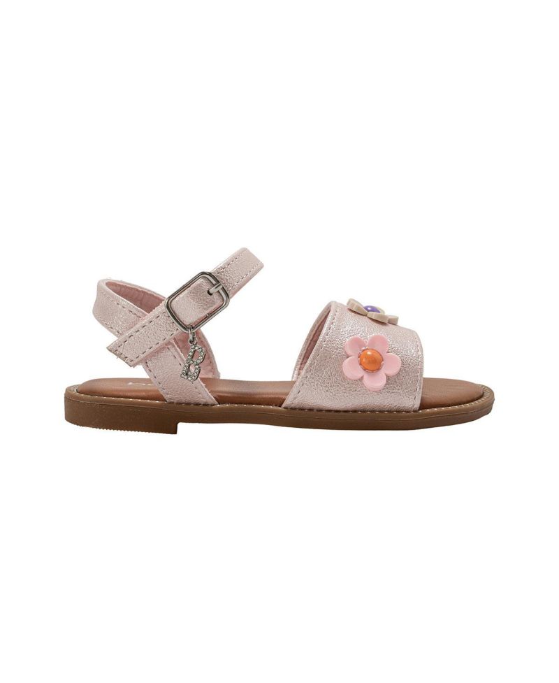 Girls Sandals Cute Fashion Flat Sandals and Summer Shoes with Ankle Strap
