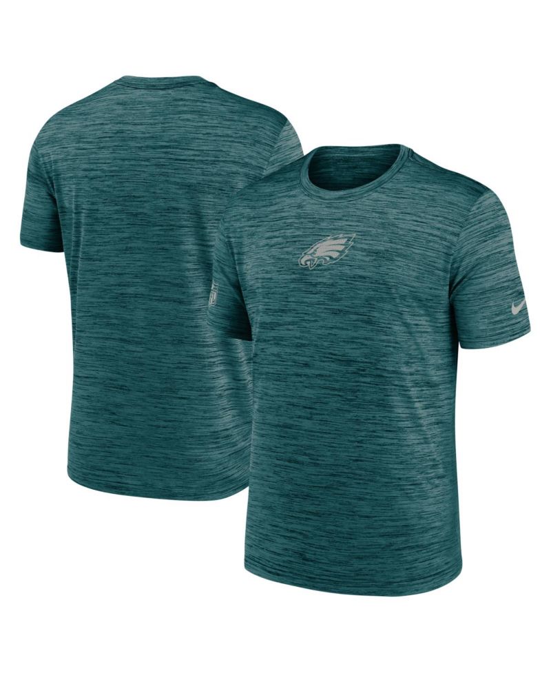 Men's Midnight Green Philadelphia Eagles Big & Tall Sideline Velocity Performance T-Shirt