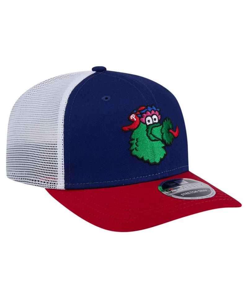 Men's Royal Philadelphia Phillies Phanatic 9SEVENTY Trucker Snapback Hat