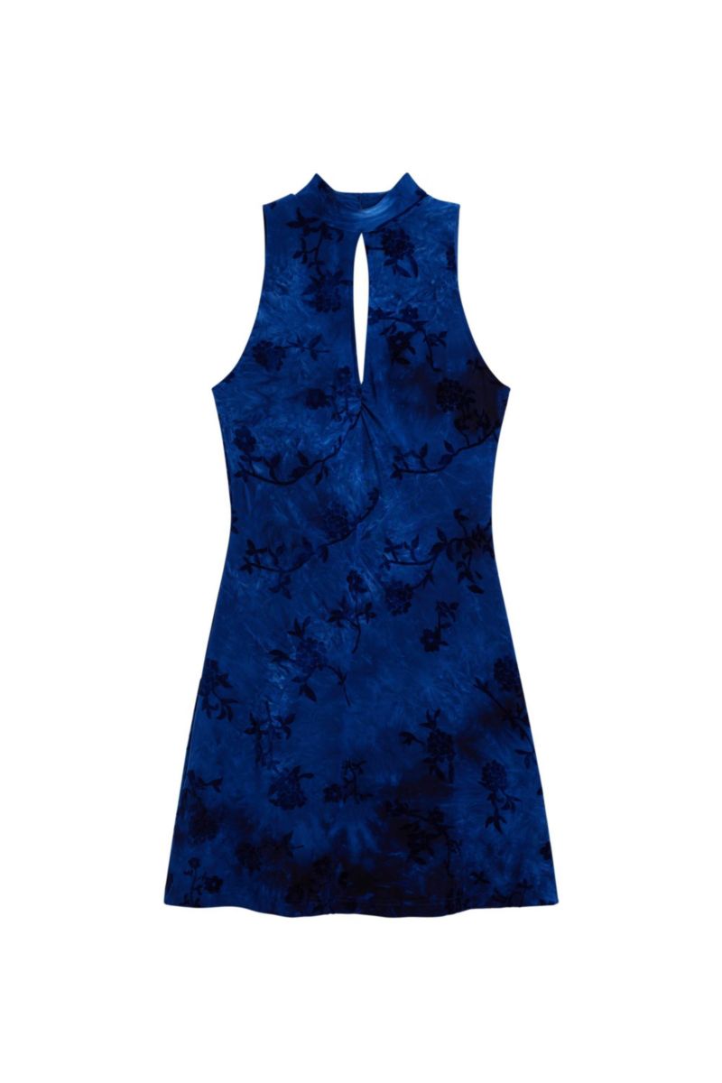 Women's Flocked dress