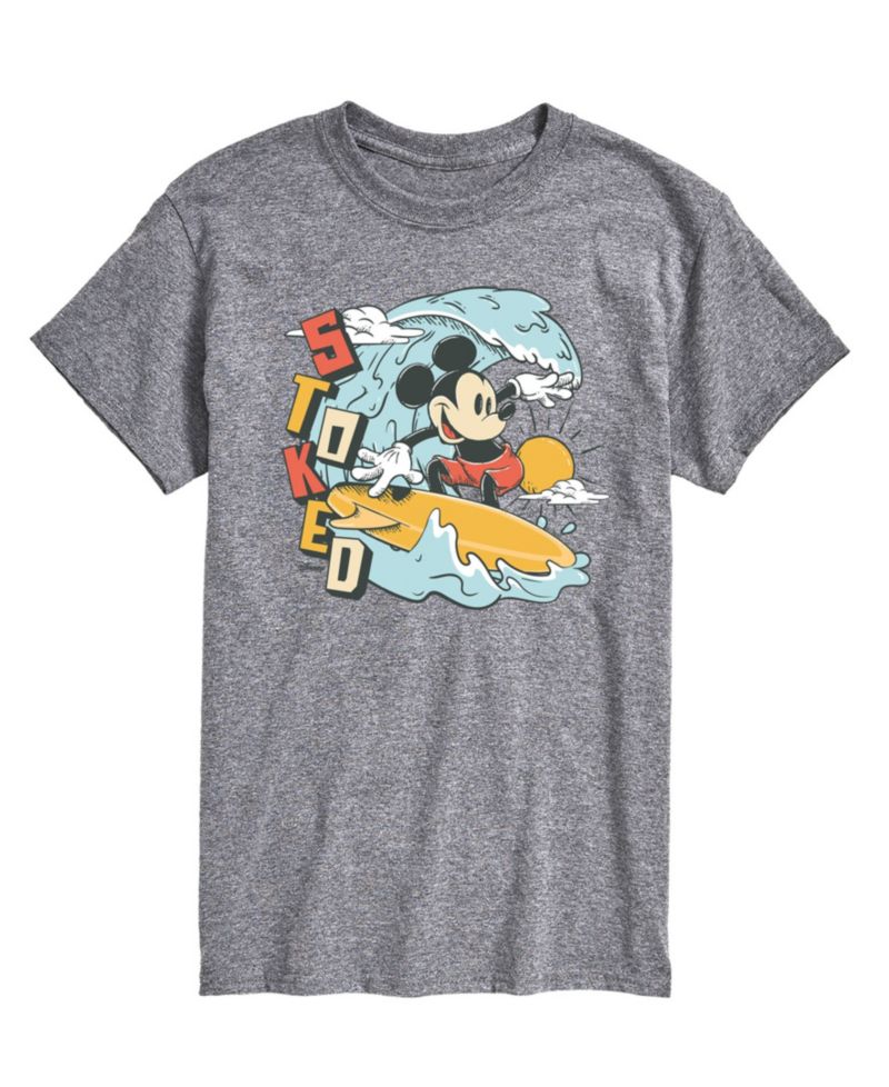 Men's Disney Mickey Stoked Short Sleeve T-Shirt