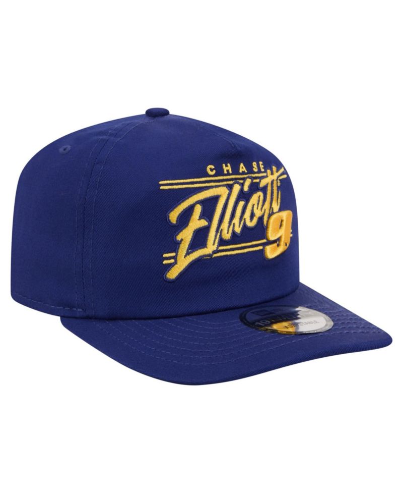 Men's Blue Chase Elliott Driver Script 19TWENTY Adjustable Hat