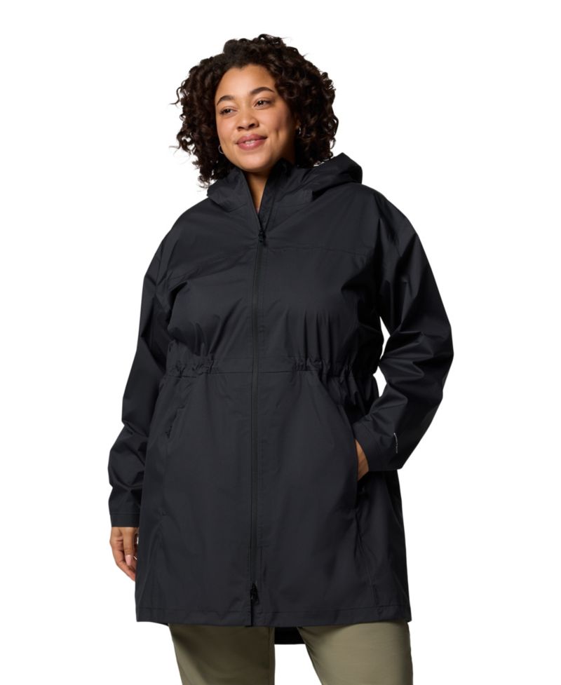 Plus Size Weekend Adventure II Long Shell Jacket