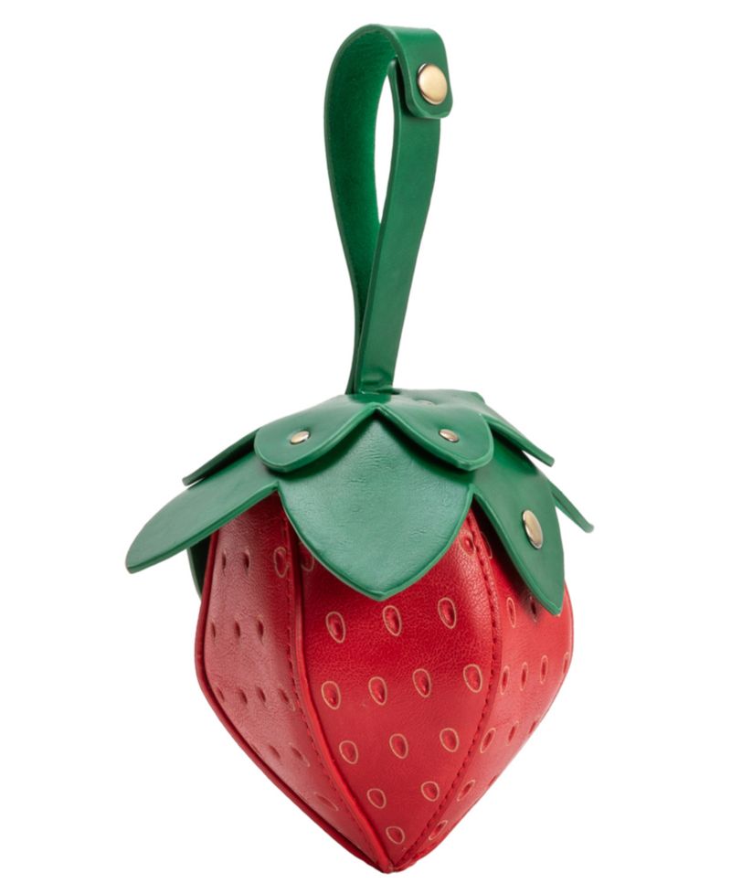 Strawberry Mini Wristlet