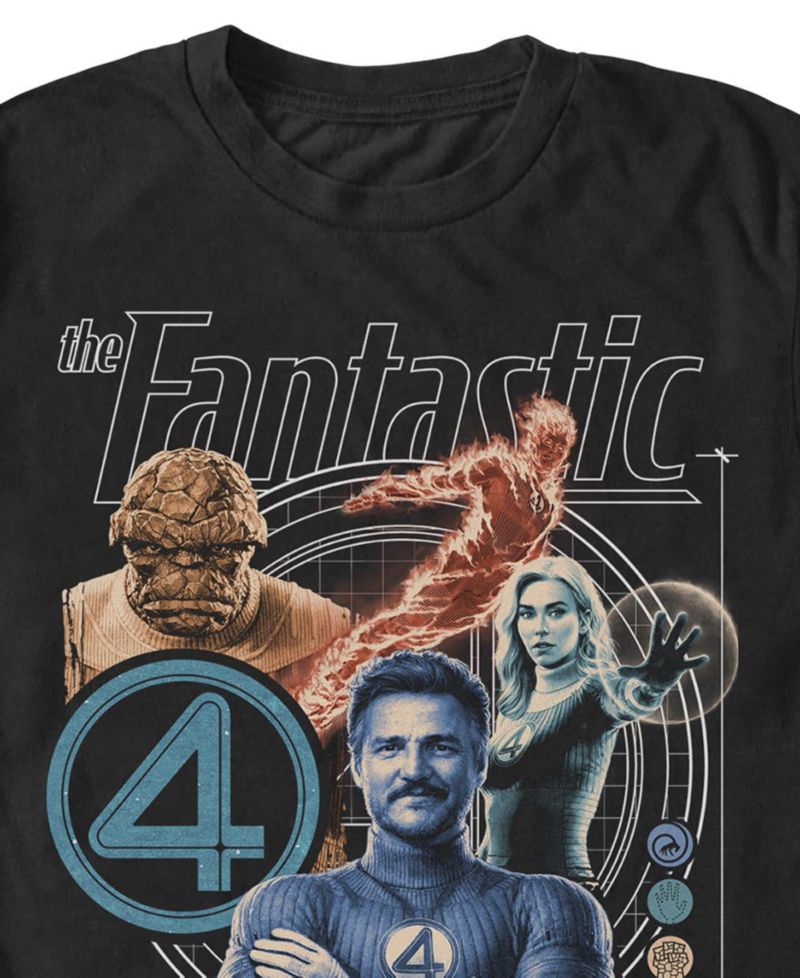 Men's Fantastic 4 First Steps Crewneck T-Shirt