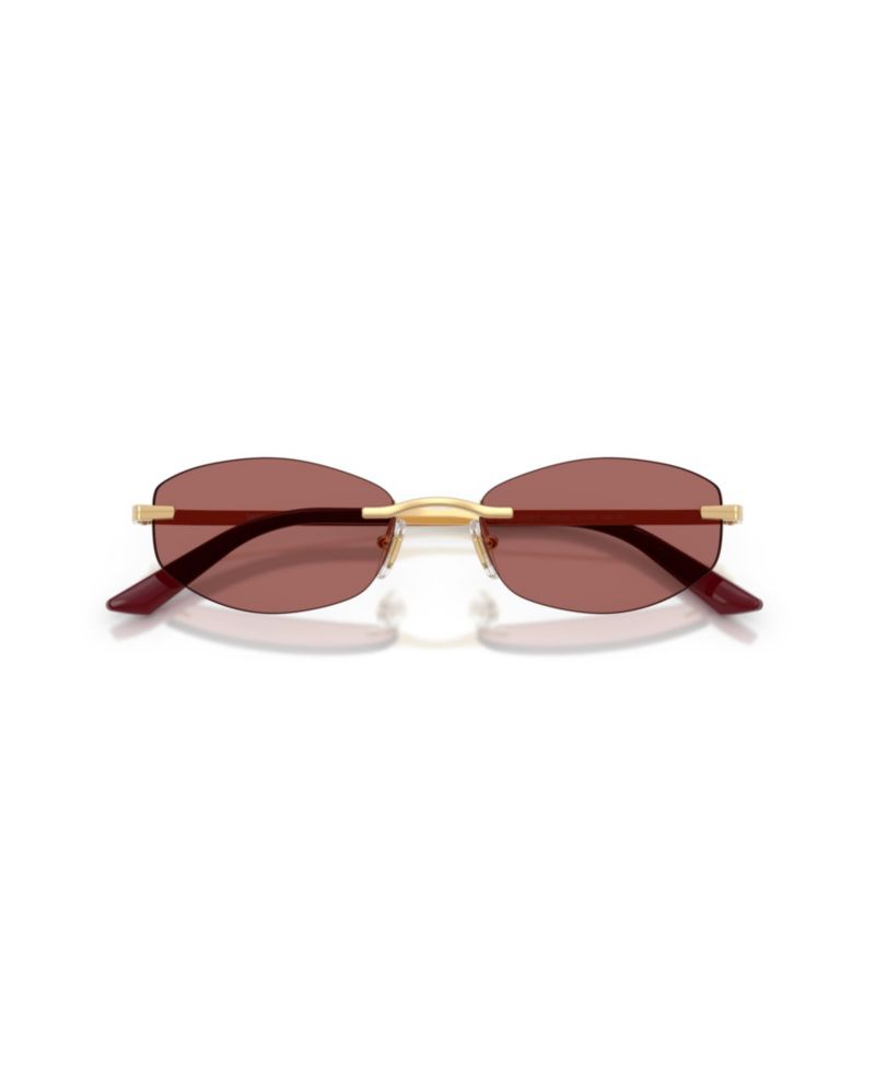 Women's Geometric Metal Sunglasses VE2308D