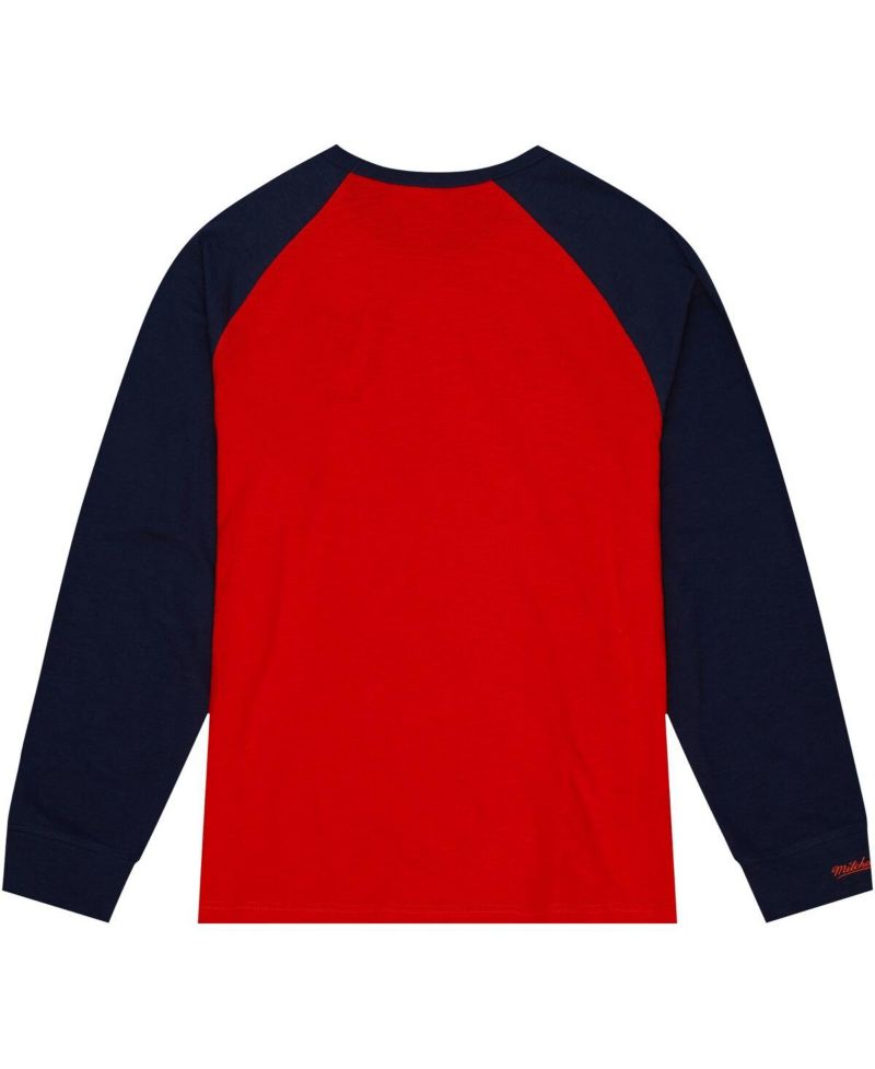 Men's Orange Virginia Cavaliers Legendary Slub Raglan Long Sleeve T-Shirt