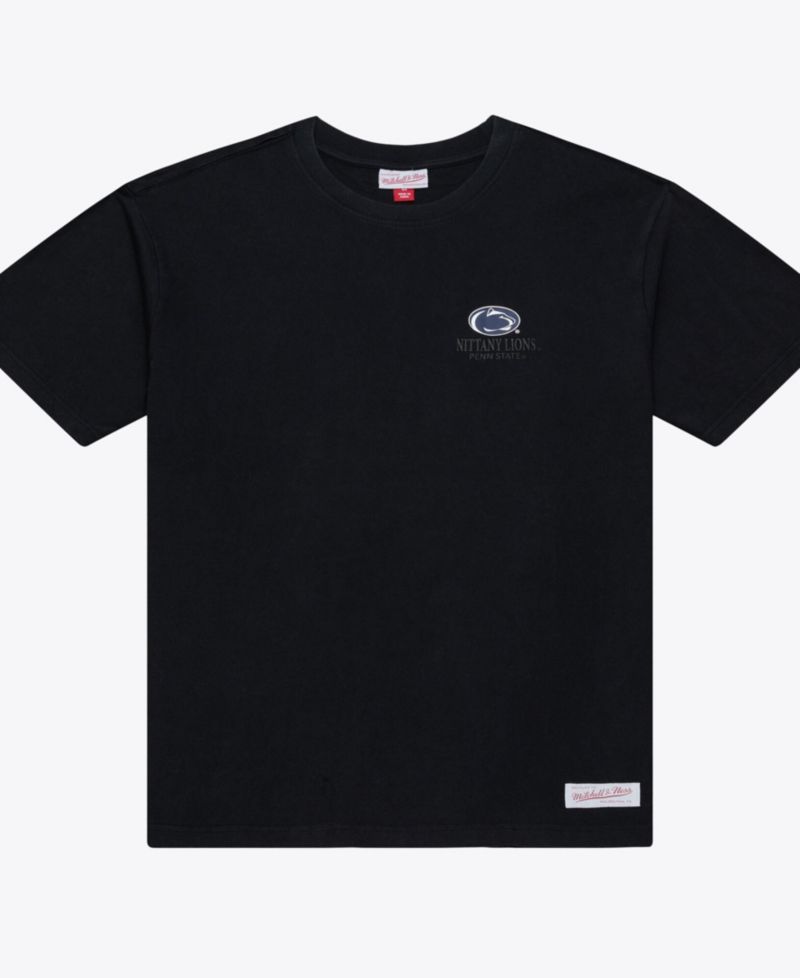 Men's Black Penn State Nittany Lions Monochrome Icon T-Shirt
