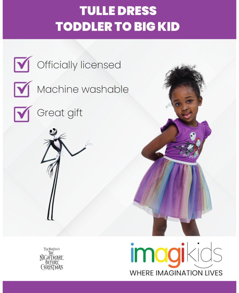 Little Girls (6-12) Disney Tulle Dress