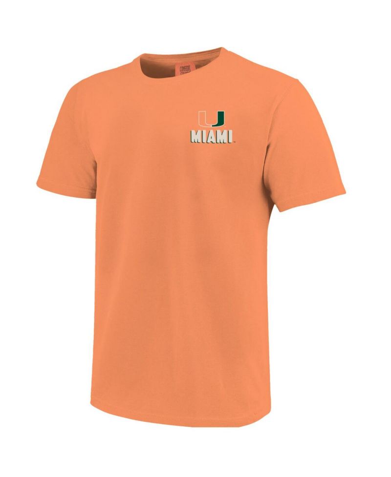 Big Boys and Girls Orange Miami Hurricanes Local Campus Scene T-Shirt