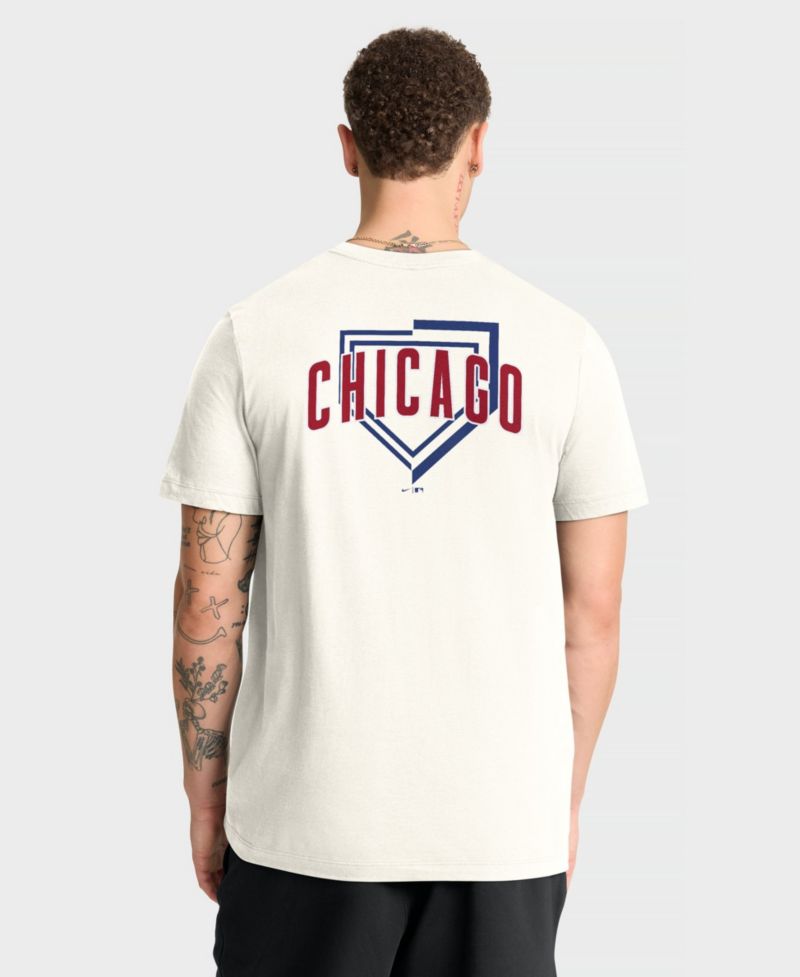 Men's Cream Chicago Cubs Primetime Inning T-Shirt