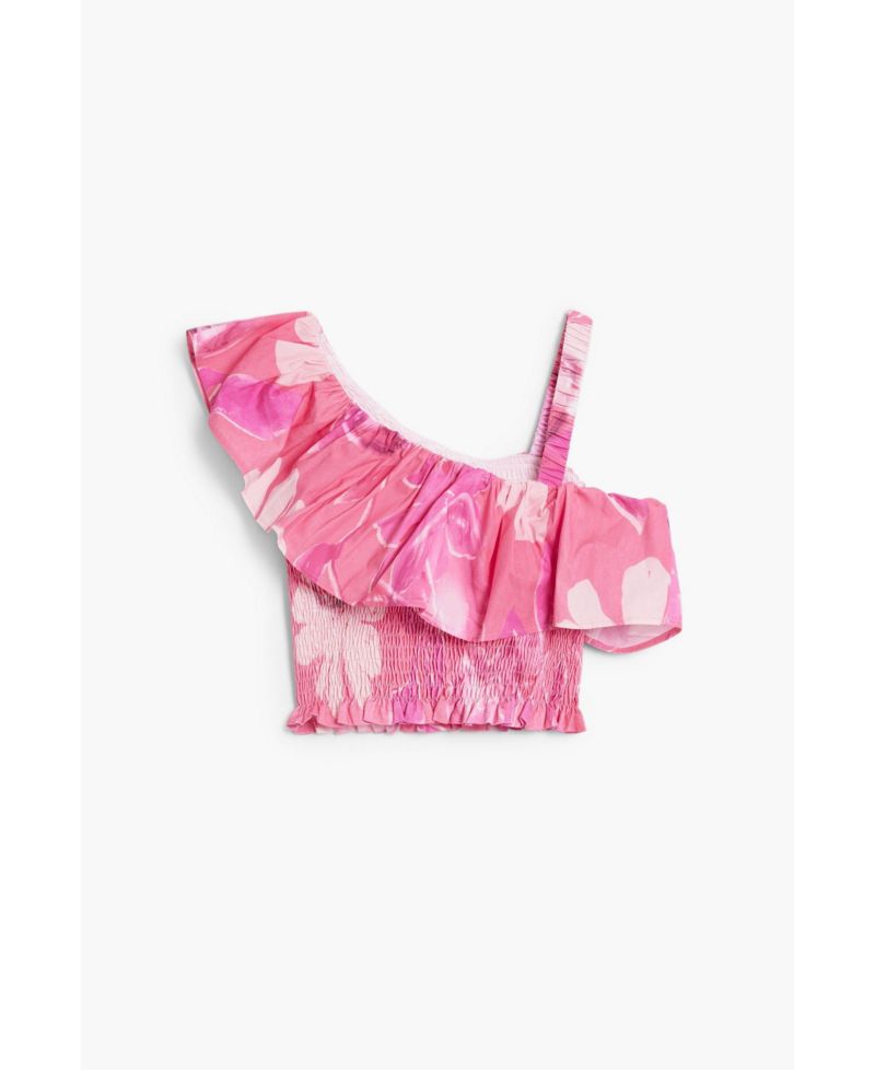 Girls Girls's Peplum floral top