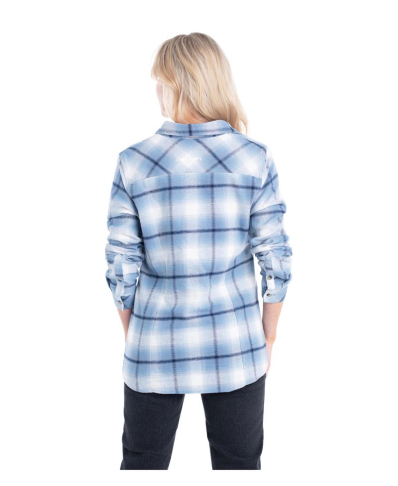 Plus Size Cottage Escape Plaid Flannel Shirt