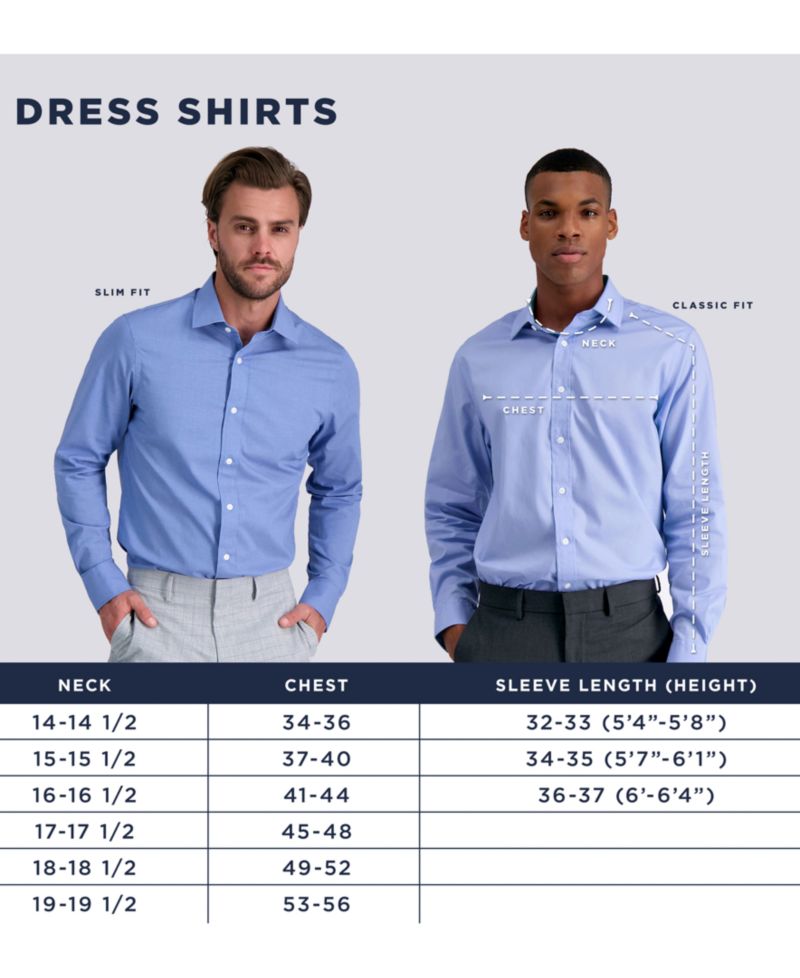 Men’s Smart Wash® Slim Fit Dress Shirt