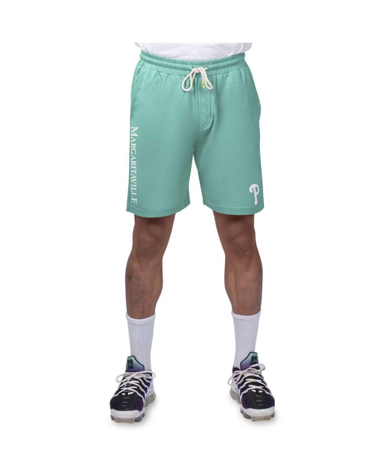 Men's Green Philadelphia Phillies Peached French Terry Shorts