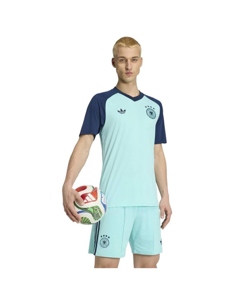 Men's Turquoise Germany National Team FIFA X World Cup 2026 Pre-Match Away Training Jersey