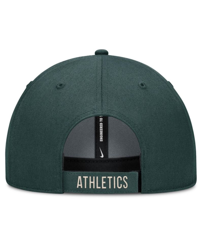 Men's Green/Natural Athletics Statement Club Performance Adjustable Hat